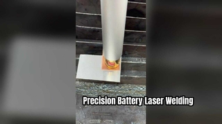 Soudeuse laser à bras oscillant de précision pour batteries