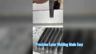 Solution de soudage de précision pour soudeuse laser à fibre portable