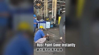 Nettoyeur laser pour enlever la peinture antirouille, 1 kW, 2 kW